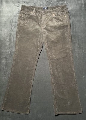 Pantalones Polo Jeans Company Mujer 12x30 Marrón Pana Elastizados Rectos Preppy Foto 1 de 4