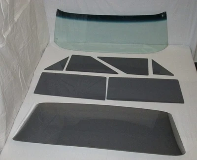 Vidro 1966 1967 Chevy II Nova 2DR HT GB para-brisa YT porta de ventilação quarto de volta - Imagem 1 de 4