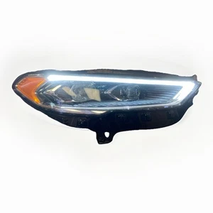 *DAMAGED* OEM 2017-2020 Ford Fusion Full LED Passenger Side Headlight Lamp #A327 - Picture 1 of 11