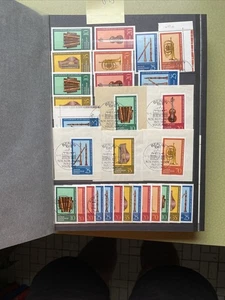 DDR Sammlung Postfrisch Gestempelt Viererblocks Grosse Einheiten D-29 - Bild 1 von 20