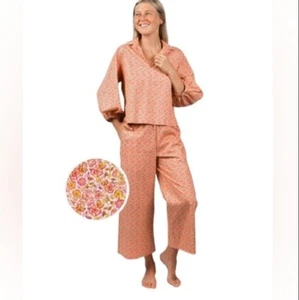 Quiet Culture Take Pause Lounge Hosen Set "Azalea" von Größe Medium NEU Neu ohne Etikett - Bild 1 von 16