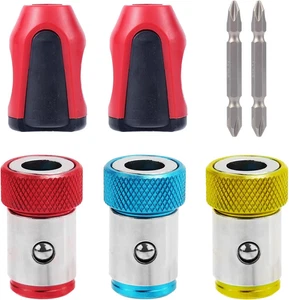 7Pcs Support d'Anneau de Vis Magnétique, 3 Tête de Tournevis Anneau Magnétique 2 Vis Ph2 - Photo 1/12
