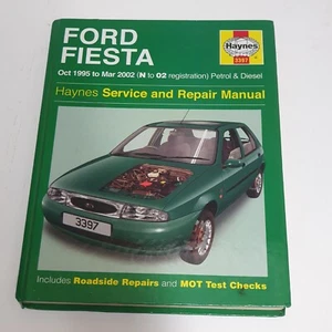 Haynes Ford Fiesta 1995 - 2002 Petrol 1.25 1.3 1.4 1.6 Diesel 1.8 Manual Book - Picture 1 of 6