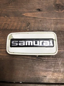 Suzuki Sj Samurai Wing Badge Emblem Logo - Picture 1 of 14