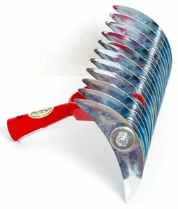 Handvertikutierer 35cm Schneidrechen Vertikutierer Rasenlüfter Harke Rechen K93 - Bild 1 von 2