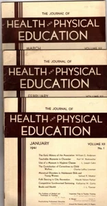 The Journal Of Health And Pysical Education, Volume XII 9 issues, 1941 - Picture 1 of 3