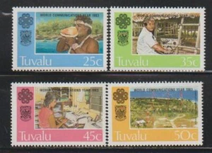 TUVALU STAMPS 1983 WORLD COUMMUNICATION YEAR MNH - MISC24-483 - Picture 1 of 1