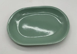 Gibson Designs – Oval Serving Platter 12 ¼ x 8 ½ in – Main St Jade Light Green - Picture 1 of 3