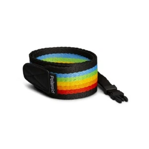 POLAROID Camera Strap - RAINBOW - BLACK - Picture 1 of 1