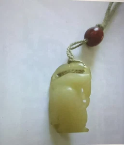 One Nice & Old Chinese Antique "Hetian 和田" White Nephrite Statue - Picture 1 of 4