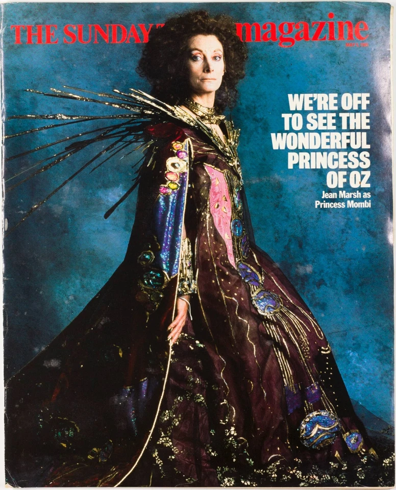 JEAN MARSH Fairuza Balk OZ Sunday Times magazine May 1985 Prince Philip NUREYEV - Image 1 of 1