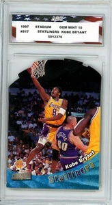1997 Stadium Club Statliners Kobe Bryant #S17 AGC gemma ottime condizioni 10 - Foto 1 di 2