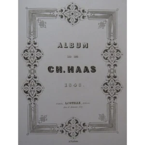 Haas Charles Album 10 Piece Singer Piano 1846 - Picture 1 of 11