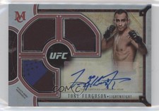2018 Museum Collection Signature Swatch Triple Relic Ruby /8 Tony Ferguson Auto