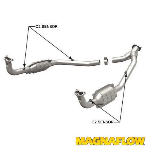 1997 Land Rover Defender 90 4L Assy New Magnaflow Direct-Fit Catalytic Converter - Image 1 of 1