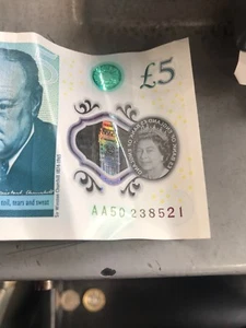 seltener 5 Pfund Schein - Bild 1 von 2