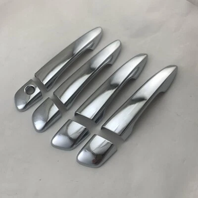 Door Handle Side Lid Cover Trim For 2013-2018 Lexus ES300h ES350 HS250h Chrome - Image 1 of 3