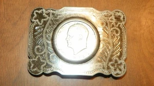 Gürtelschnalle Isenhower Dollar Western Style 1971 - Bild 1 von 5