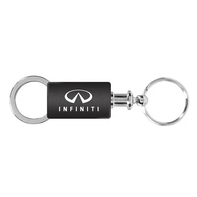 for Infiniti Black Metal Valet Key Chain Key-ring Keychain - Image 1 of 3
