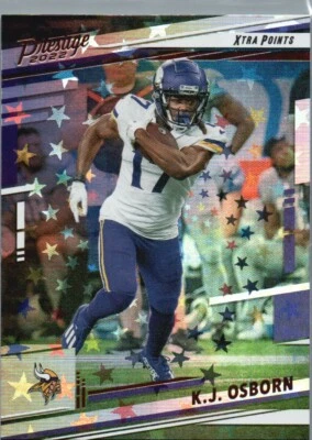 2022 Panini Prestige #194 K.J. Osborn Xtra Points Astral - Image 1 of 2