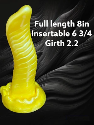 8 Consolador Ventosa Jalea Consolador Pene Punto G Impermeable DORADO 2.25 PULGADAS CIRCUNFERENCIA Foto 1 de 2