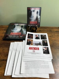 Avenger DVD + Press Kit thriller movie Sam Elliott Timothy Hutton TNT Rare - Picture 1 of 15