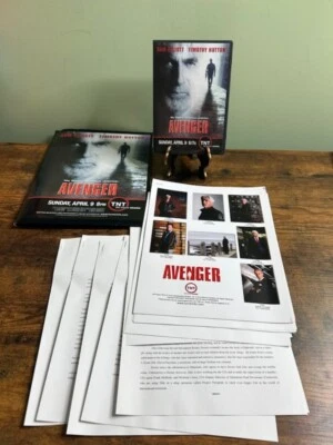 Avenger DVD + Press Kit thriller movie Sam Elliott Timothy Hutton TNT Rare - Image 1 of 4