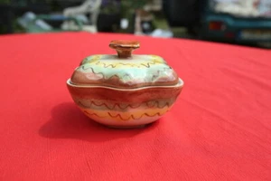 bonbonnière ancienne en faience a identifier - Imagen 1 de 5