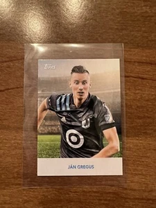 2022 Topps MLS Jan Gregus Mini Insert Minnesota United Soccer Card - Picture 1 of 2