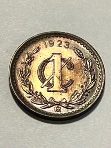 1923 Messico 1 Centavo Unc+ #12689 - Foto 1 di 4