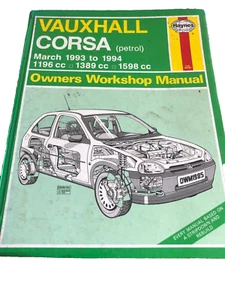 Vauxhall Corsa Mk1 Haynes Manual 1993 - 1994 - Picture 1 of 1