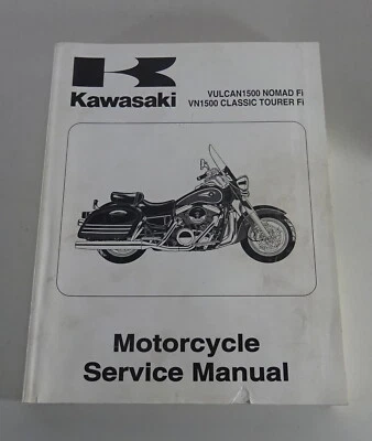 Manual De Taller Kawasaki Vulcan 1500 Nomad FI, Año 2000 - Imagen 1 de 4