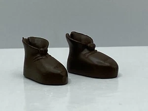 Disney Parks Prince Fashion Polly Pocket Brown Boots Shoes only - Picture 1 of 4