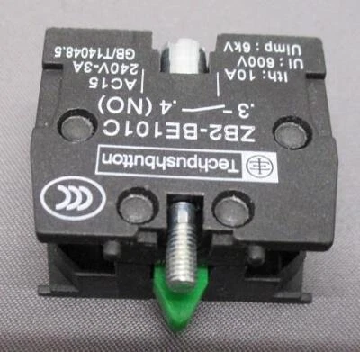 Push Button Switch XB2 Contact Block 10A Normally Open for Stop Stations etc - Image 1 of 4