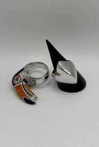 2x Pierre Lang Ring Statement-Ring TUKAN Gr. 62 + 63 Schmuck - Bild 1 von 10