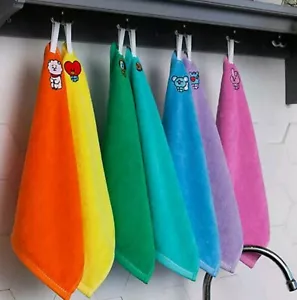 Toalla de mano BT21 Chimmy Mang TATA Koya RJ cocinada - Imagen 1 de 16