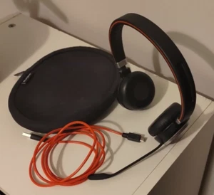 Jabra Evolve 65 Stereo Wireless Bluetooth Headset - Bild 1 von 5