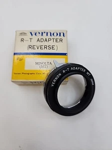 Adattatore retromarcia Vernon R-T per Minolta - Nuovo con scatola - Foto 1 di 4
