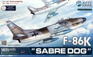 Kitty Hawk 32008 1/32 F-86K "Sabre Dog" NUEVO modelo de montaje - Imagen 1 de 6