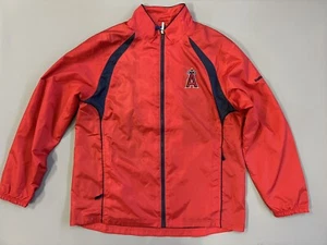 Reebok Anaheim Angels MLB Red Baseball Jacket Adult Men's Size Large - Picture 1 of 6