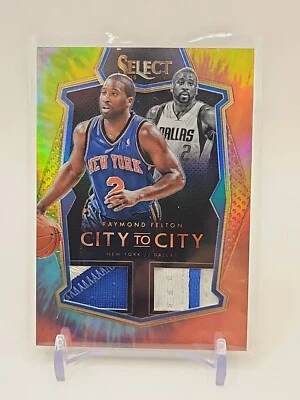 Raymond Felton 2015-2016 Select City to City Jersey Patch | Free Shipping Aus Foto 1 de 2