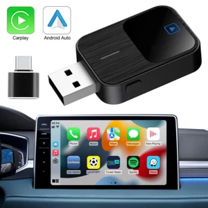 Wireless CarPlay Adapter Wireless Carplay USB Dongle For iPhone Apple Plug-Play - Picture 1 of 11