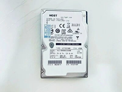 H.G.S.T HUC109090CSS600 900Gb 2.5" 10K SAS 6Gb/s Server Hard Drive 0B26014 - Image 1 of 4