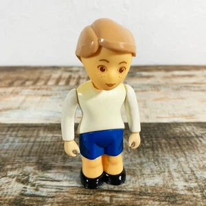 Figura de colección Little Tikes casa de muñecas niño hermano pelo castaño hijo - Imagen 1 de 2
