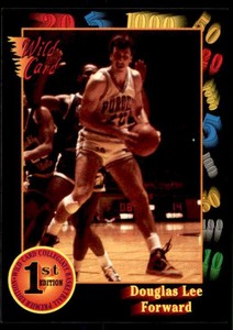 1992-93 WILD CARD DOUG LEE #71