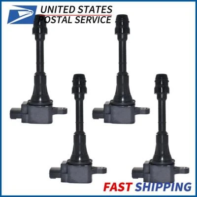 4 шт катушек зажигания для 2003-2006 Nissan Sentra Altima 2,5 л 22448-8H310 UF-350 - Изображение 1 из 4