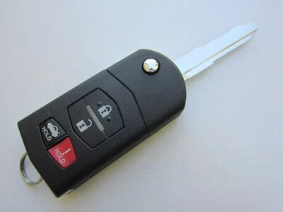 OEM MAZDA 3 6 CX9 MX-5 ОТКИДНОЙ БРЕЛОК ДИСТАНЦИОННАЯ СИГНАЛИЗАЦИЯ BGBX1T478SKE12501 /4 BT - Изображение 1 из 4