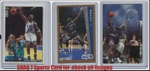 sports cards 7 lot Shaquille O' Neal Slam Dunk + Kaboom + Rebound King + others - Picture 1 of 17