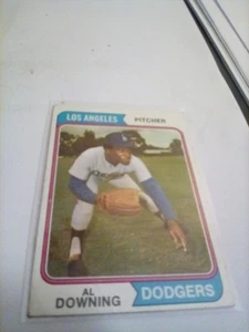 1974 Topps - Al Downing #620, Dodgers KOSTENLOSER VERSAND - Bild 1 von 2
