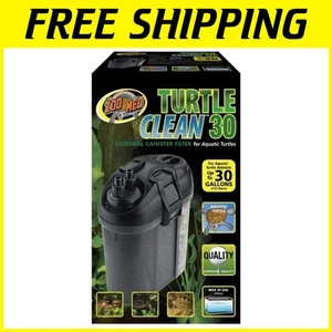 Turtle Clean 30 External Canister Filter for Aquatic Habitats Up to 30 Gallons - Picture 1 of 3